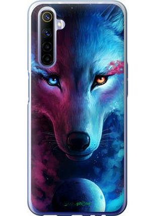 Чехол на realme 6 арт-волк "3999t-1913-2448"