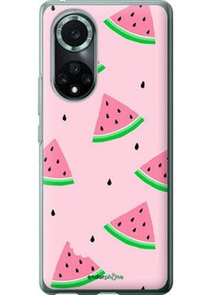 Чохол на huawei nova 9 pro рожевий кавун "4314u-2503-2448"