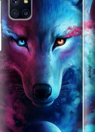 Чехол на samsung galaxy m31s m317f арт-волк "3999m-2055-2448"