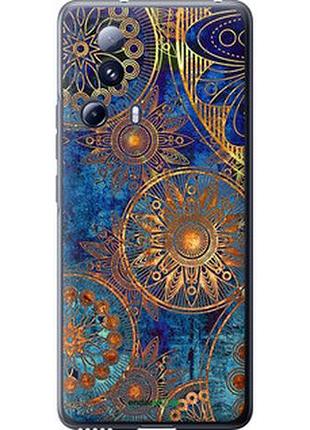Чехол на xiaomi civi 2 золотой узор "678u-2917-2448"