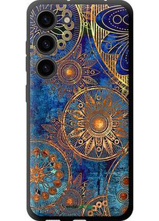 Чехол на samsung galaxy s23 золотой узор "678b-2907-2448"