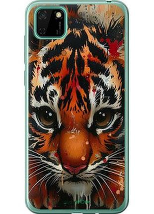 Чехол на huawei y5p mini tiger "6052t-1936-2448"