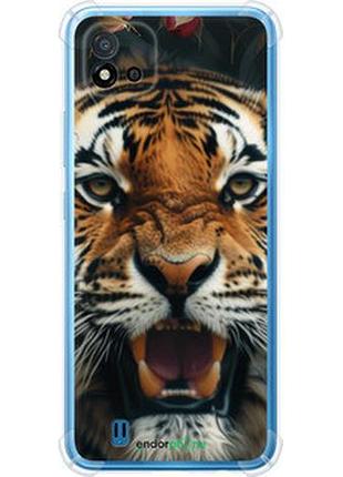 Чехол на realme c20a тигровое величие "6080sp-2416-2448"