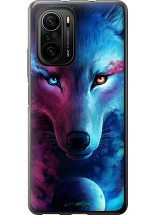 Чехол на xiaomi mi 11i арт-волк "3999t-3935-2448"