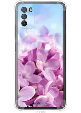 Чехол на xiaomi poco m3 сирень "527sp-2200-2448"