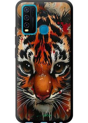 Чехол на vivo y30 mini tiger "6052b-2154-2448"