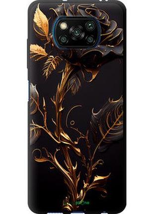Чехол на xiaomi poco x3 pro роза 3 "5552b-2938-2448"