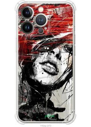 Чехол на iphone 13 pro лицо девушки "1162sp-2372-2448"