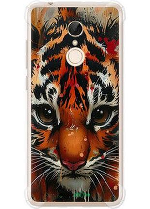 Чехол на xiaomi redmi 5 mini tiger "6052sp-1350-2448"