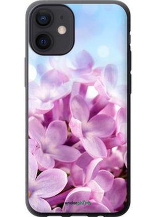 Чехол на iphone 12 mini сирень "527t-2071-2448"