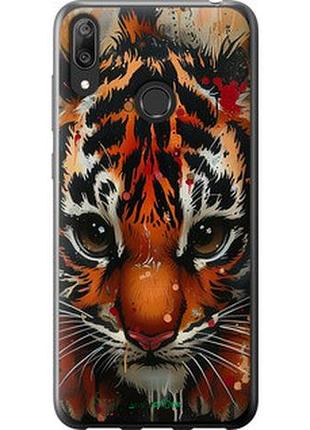 Чехол на huawei y7 2019 mini tiger "6052u-1638-2448"