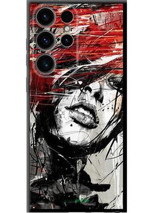 Чехол на samsung galaxy s24 ultra лицо девушки "1162b-3389-2448"