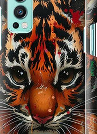 Чехол на oneplus nord 2 mini tiger "6052m-2468-2448"