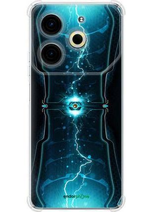 Чехол на tecno pova 6 neo молнии в цилиндре "120sp-3753-2448"
