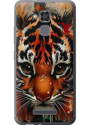 Чехол на asus zenfone 3 max zc520tl mini tiger "6052u-442-2448"