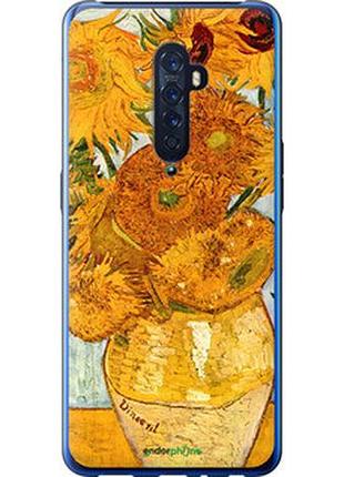 Чехол на oppo reno 2 винсент ван гог. подсолнухи "162u-1864-2448"