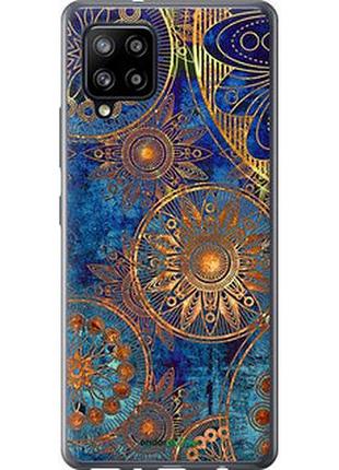 Чехол на samsung galaxy a42 a426b золотой узор "678t-2098-2448"