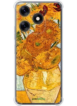 Чехол на tecno spark 10c винсент ван гог. подсолнухи "162sp-3116-2448"