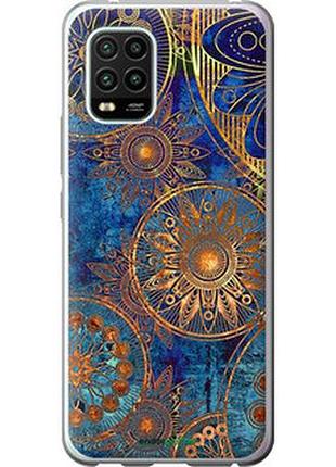 Чехол на xiaomi mi 10 lite золотой узор "678t-1924-2448"