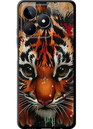 Чехол на realme c53 mini tiger "6052b-3128-2448"