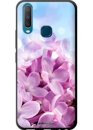 Чехол на vivo y17 сирень "527b-1447-2448"