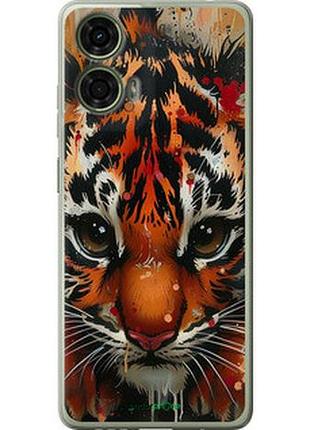 Чехол на motorola moto g24 mini tiger "6052u-3659-2448"