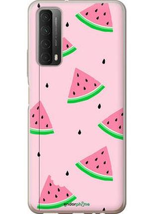 Чохол на huawei p smart 2021 рожевий кавун "4314u-2100-2448"