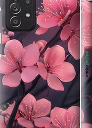 Чехол на samsung galaxy a52 пурпурная сакура "6075m-2251-2448"