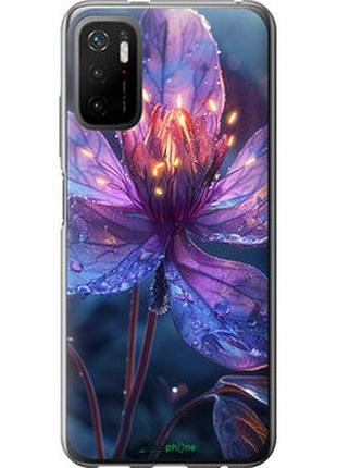 Чехол на xiaomi redmi note 10 5g магический цветок "6038u-2556-2448"