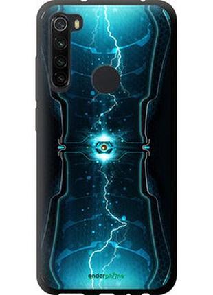Чехол на xiaomi redmi note 8 молнии в цилиндре "120b-1787-2448"