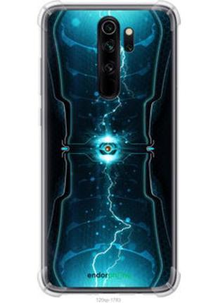 Чехол на xiaomi redmi note 8 pro молнии в цилиндре "120sp-1783-2448"
