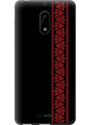 Чехол на nokia 6 вышиванка 53 "2041t-898-2448"