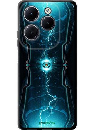 Чехол на infinix hot 40 pro молнии в цилиндре "120b-3736-2448"