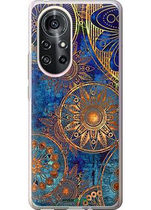 Чехол на huawei nova 8 pro золотой узор "678u-2246-2448"