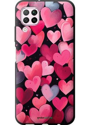 Чехол на huawei nova 6se сердечки 4 "5662b-1823-2448"