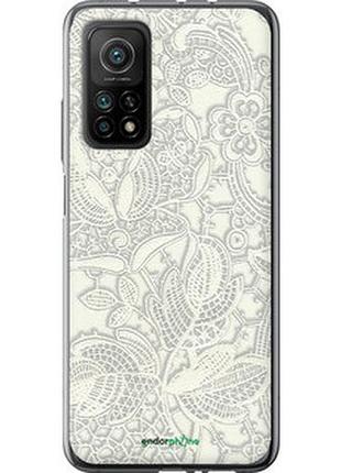 Чохол на xiaomi mi 10t pro біле мереживо "4383u-2679-2448"