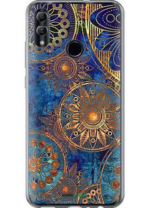 Чехол на huawei honor 10 lite золотой узор "678u-1618-2448"