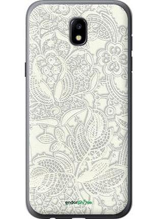 Чехол на samsung galaxy j5 j530 (2017) белое кружево "4383u-795-2448"