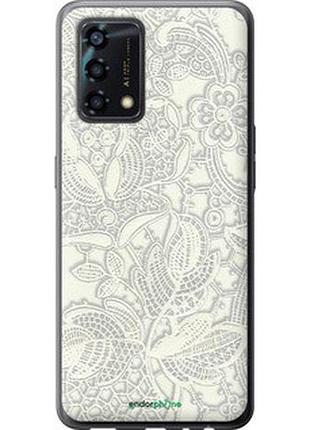 Чохол на oppo a95 біле мереживо "4383u-2345-2448"