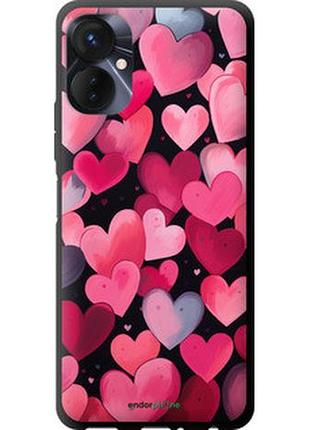 Чехол на tecno spark 9 pro сердечки 4 "5662b-2832-2448"