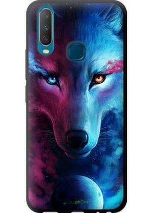 Чехол на vivo y17 арт-волк "3999b-1447-2448"