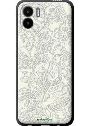 Чехол на xiaomi redmi a2 белое кружево "4383b-3026-2448"