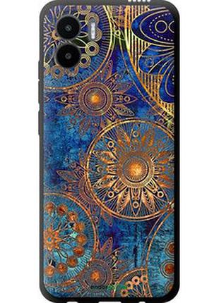 Чехол на xiaomi redmi a2 золотой узор "678b-3026-2448"