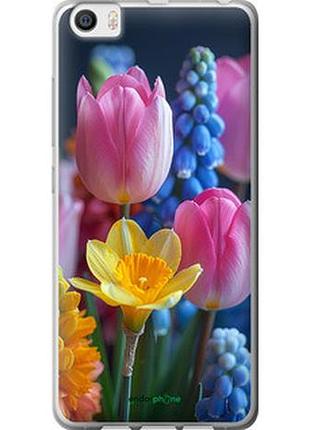 Чохол на xiaomi mi5 весняні квіти "6058u-180-2448"