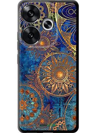 Чохол на xiaomi poco f6 золотий візерунок "678b-3754-2448"