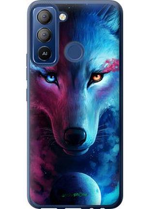 Чехол на tecno pop 5 lte bd4 арт-волк "3999u-2639-2448"