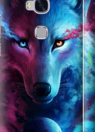 Чохол на huawei honor 5x арт-вовк "3999m-176-2448"