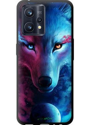 Чехол на realme 9 pro plus арт-волк "3999b-2596-2448"
