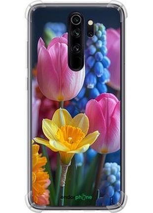 Чехол на xiaomi redmi note 8 pro весенние цветы "6058sp-1783-2448"