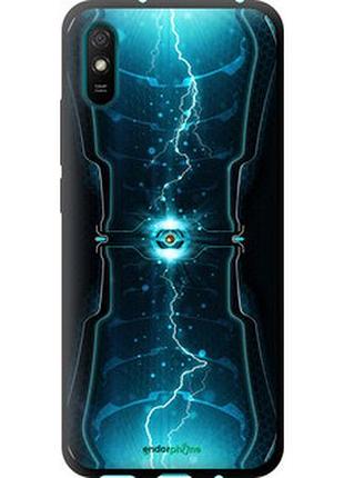 Чехол на xiaomi redmi 9a молнии в цилиндре "120b-2034-2448"